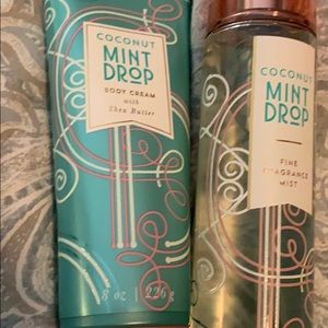 Bath and body works (coconut mint drop) brand new